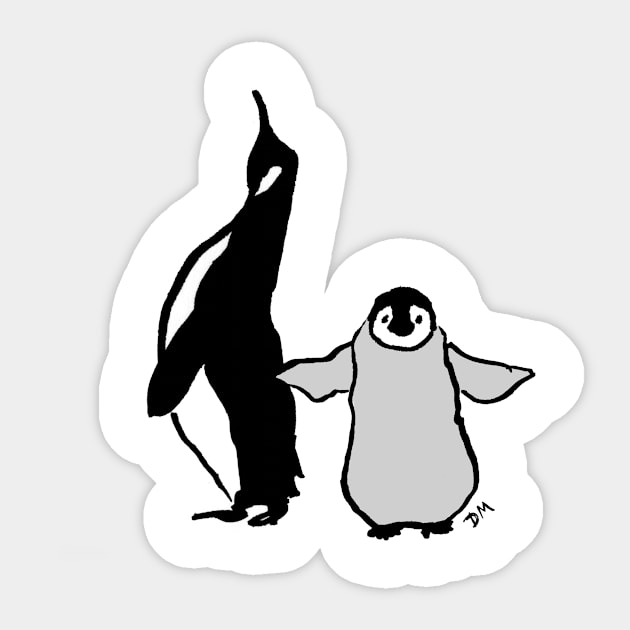 Penguins Sticker by DanaMartin